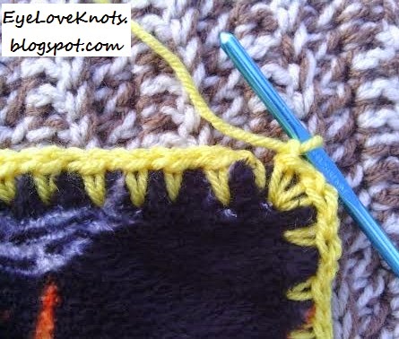 At Home in English Valley: Crochet Edge with Skip Stitch Rotary Blade