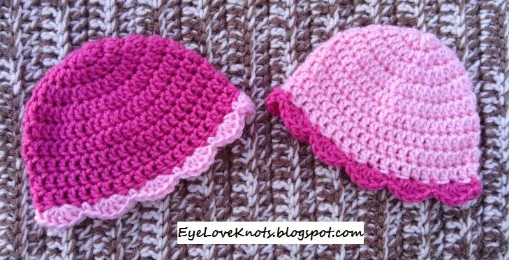 crochet newborn baby hat