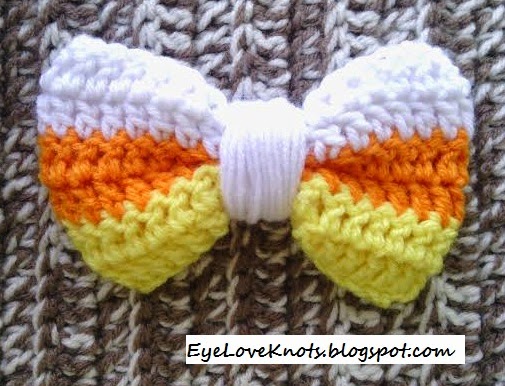 Ribbon Candy Headband free crochet pattern by