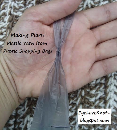 How to Make Plarn (Plastic Bag Yarn) - Beanies & Weenies