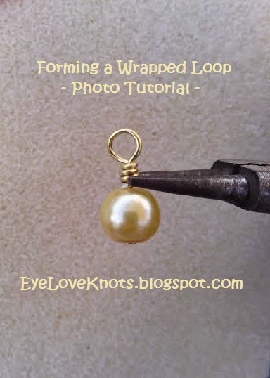 How to Make a Wrapped Wire Loop for Jewelry Making 