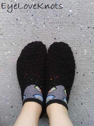 Free Bernat Slipper Socks Pattern