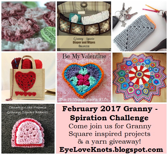 Granny Heart Tote - 2017 Granny-Spiration Challenge!