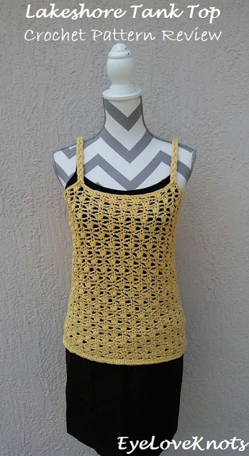 Lakeshore Tank Top - Crochet Pattern Review - A Crocheted Simplicity ...
