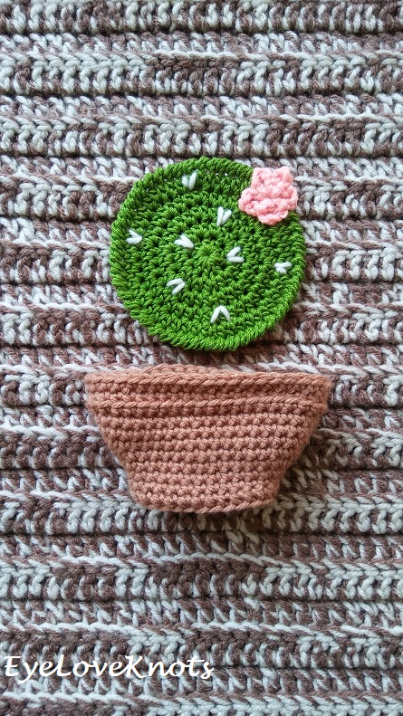 Prickly Pear Cactus Coasters Crochet Pattern Review EyeLoveKnots