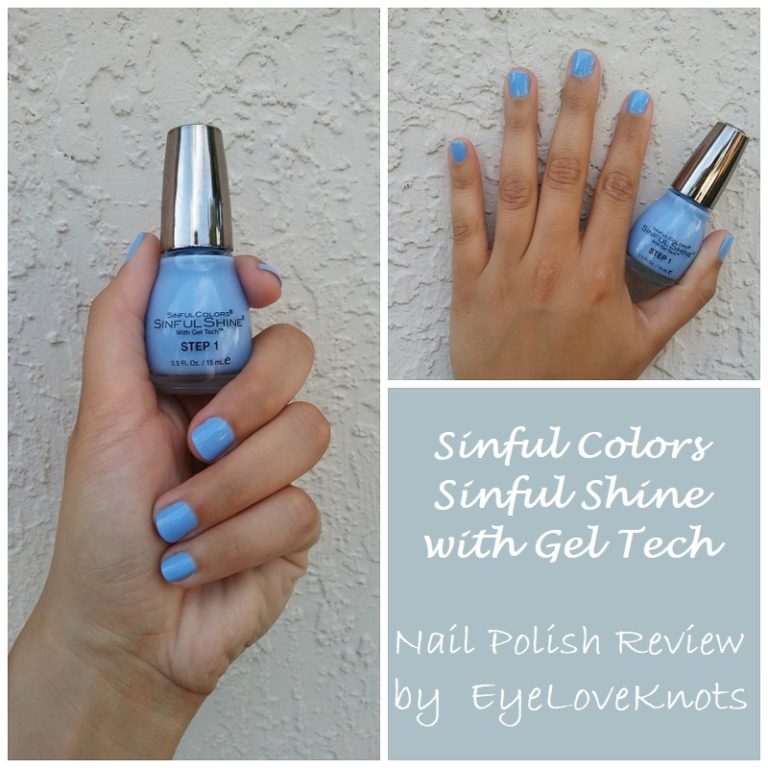 Sinful Colors Sinful Shine with Gel Tech Nail Polish Review