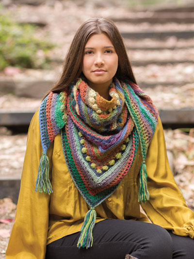 Hidden Hills Shawl – Annie’s Signature Designs