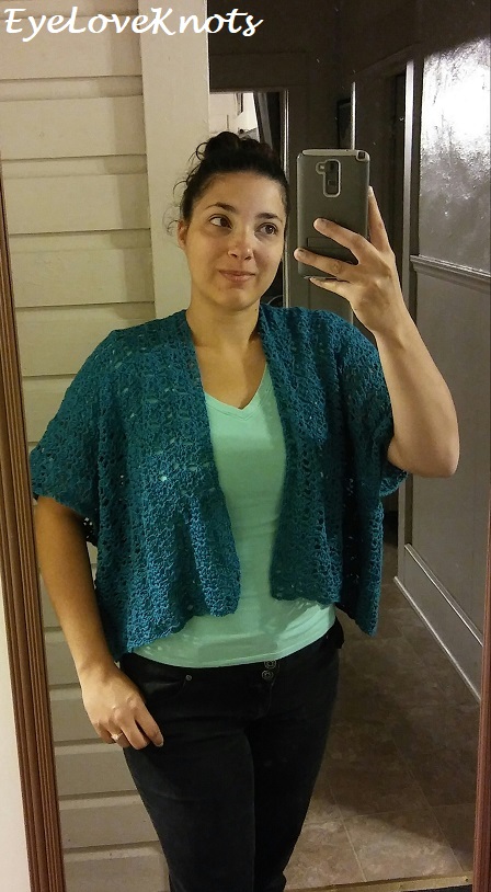 Moss Cardigan - Crochet Pattern Review - EyeLoveKnots