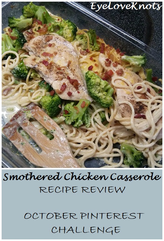 Smothered Chicken Casserole - Recipe Review - Betty ...