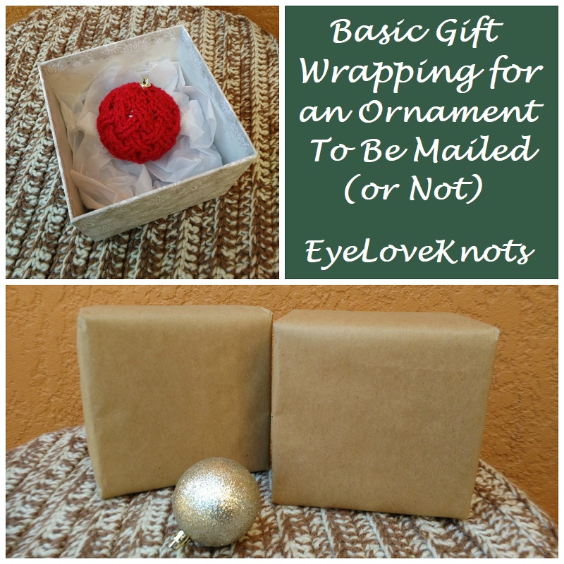 gift wrapping ornaments