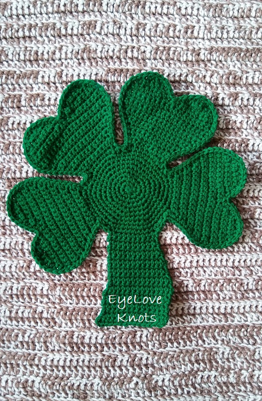 Crochet Spot » Blog Archive » Crochet Pattern: Four Leaf Clover - Crochet  Patterns, Tutorials and News