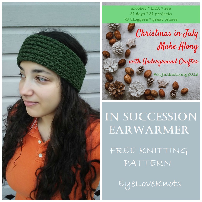 Knit Faux Fur Earwarmer - Sarah Faith Crafts - Free Knitting and Crochet  Patterns