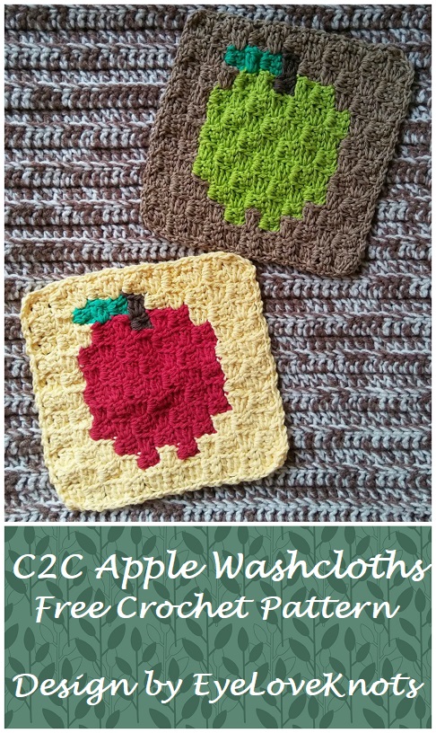 Featured Designer: Giant Apple Free Crochet Pattern - Crocheted by Mia