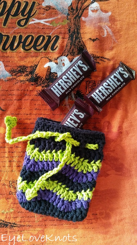 Witch Inspired Ripple Soap Cozy Candy Pouch or Small Gift Bag