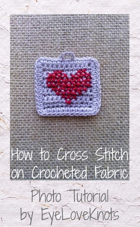 Tutorial - Needlepoint Knit Stitches - Stitches n Scraps