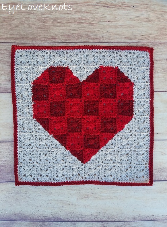 crochet pixel heart｜TikTok Search
