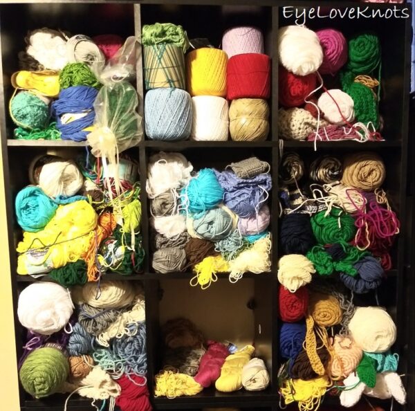 Cube Organizers Are Perfect for Yarn Storage! - EyeLoveKnots