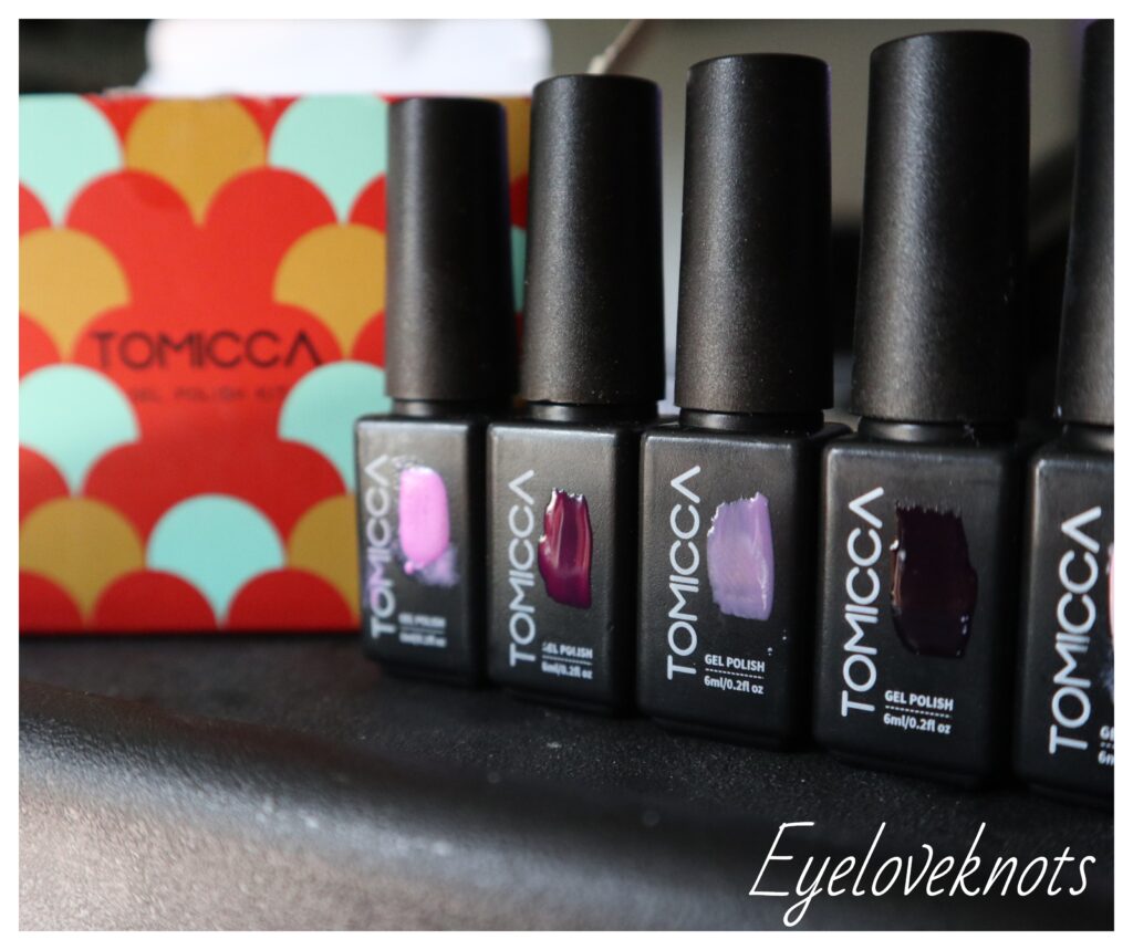 tomicca gel nail polish kit