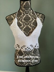 Ceres Top - Crochet Pattern Review - MermaidCatDesigns - EyeLoveKnots