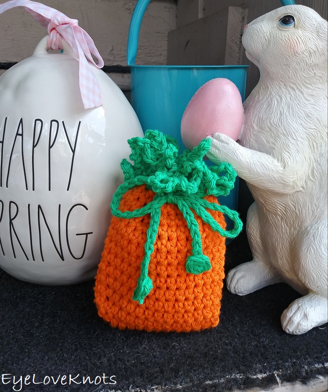 Digital Pattern Crochet Easter Carrot Bucket Bag Crochet 