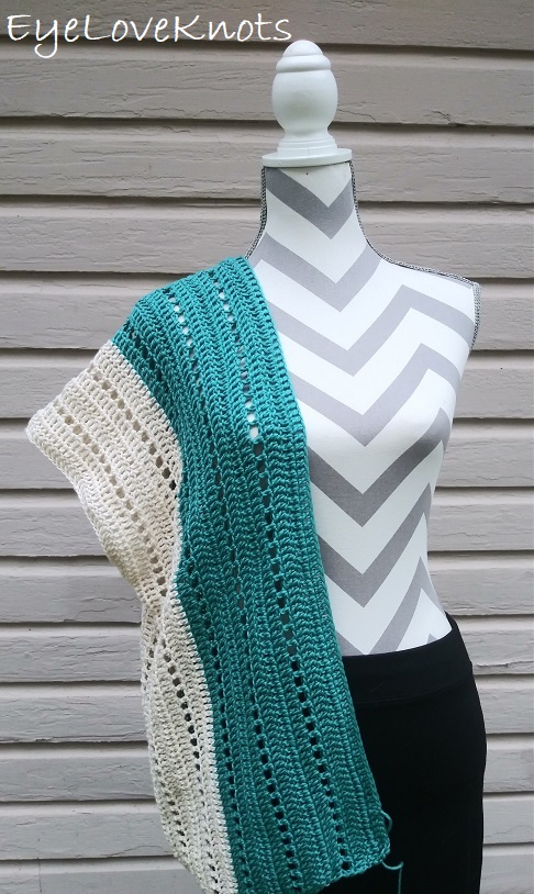 Seafoam Cardigan - Crochet Pattern Review - EyeLoveKnots