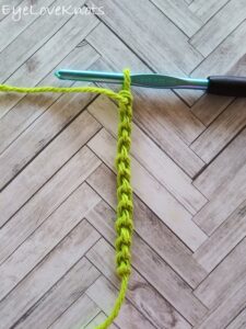 How to Crochet a Chain - Photo Tutorial - EyeLoveKnots