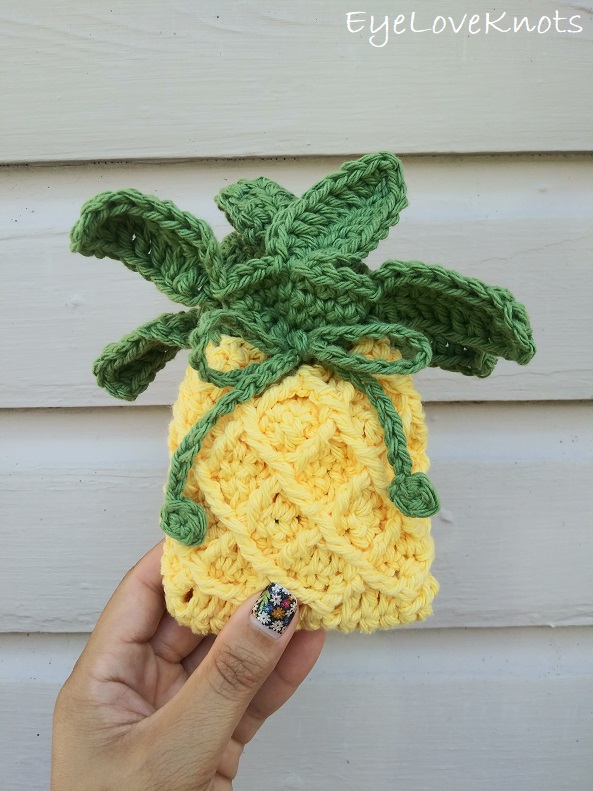 How to crochet a Pineapple, Step by step tutorial