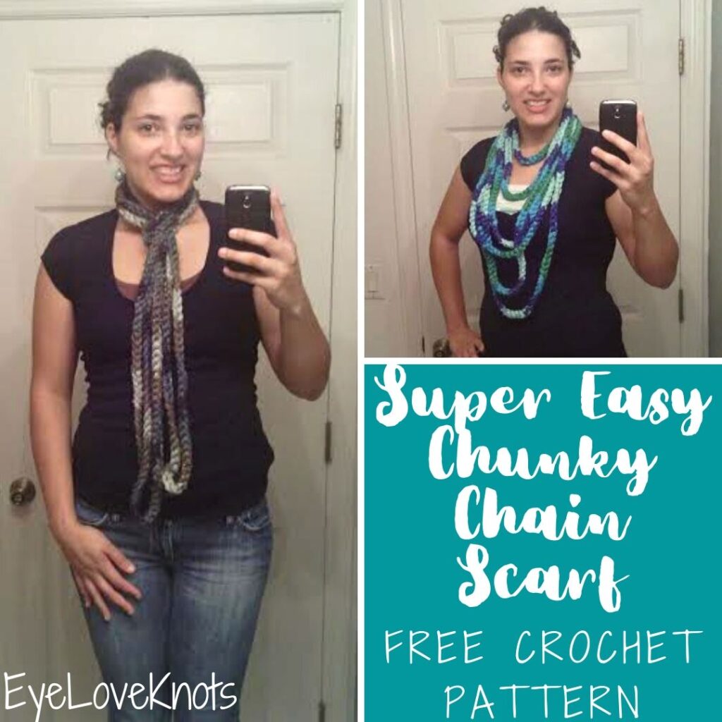 How to Crochet a Chain - Photo Tutorial - EyeLoveKnots