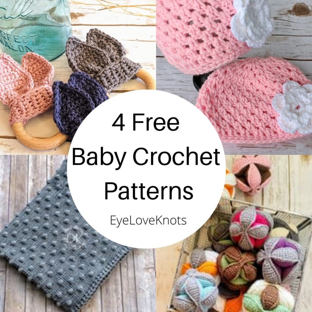 Four Free Tried & True Baby Crochet Patterns - Double Knotted Crochet