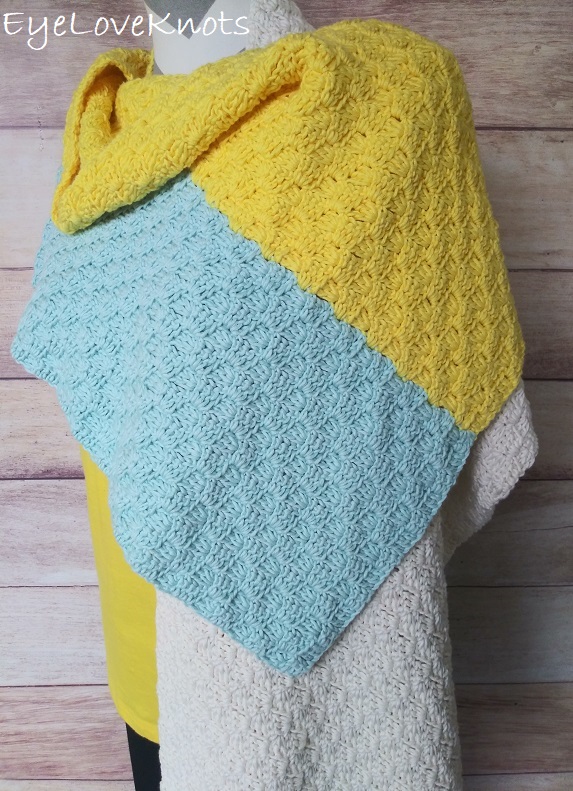 Geometric Lace Blanket Crochet Pattern for Beginners, cypress