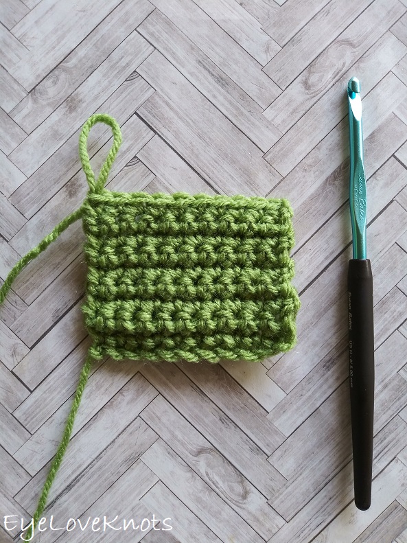 How to do the X-Stitch Single Crochet (Yarn Under Single Crochet