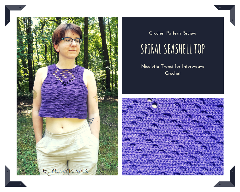 Spiral Seashell Top - Crochet Pattern Review - Interweave Crochet