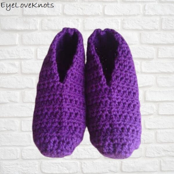 Women's Quick and Easy Slipper Socks - Free Crochet Pattern in 9 Sizes ...