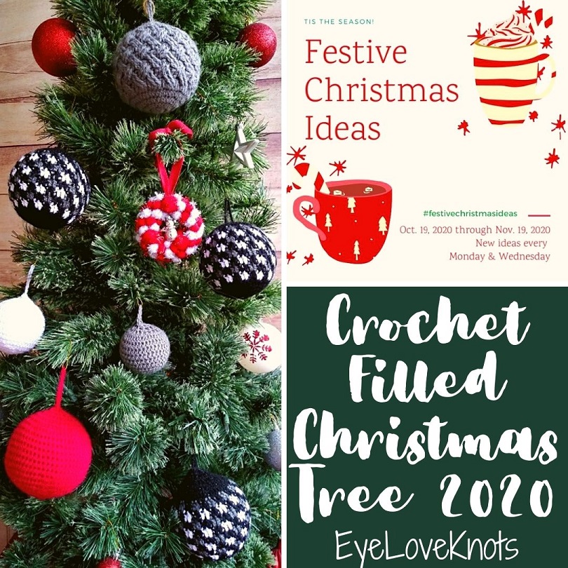 Crochet Filled Christmas Tree 2020 - EyeLoveKnots