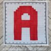 18″ C2C Alphabet Square – Free Crochet Pattern