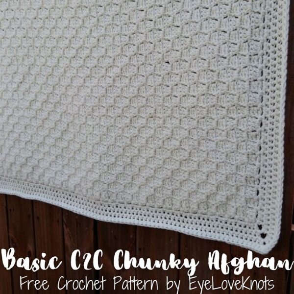 Basic Chunky C2c Blanket - Free Crochet Pattern - Eyeloveknots