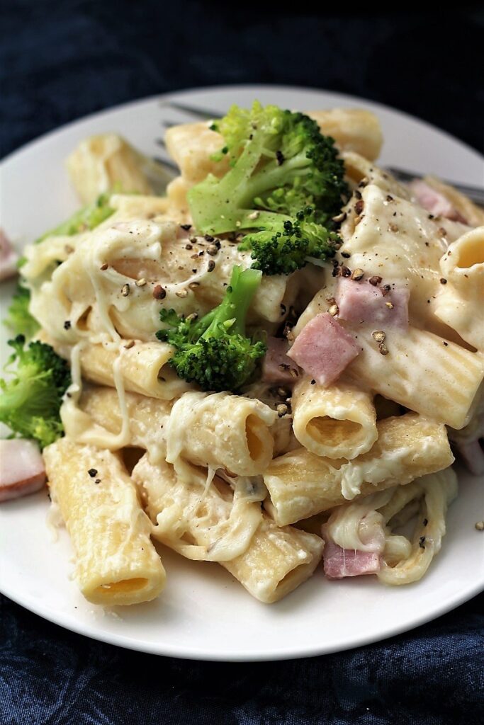 Easy Ham and Cheese Pasta Recipe from My Recipe Treasures