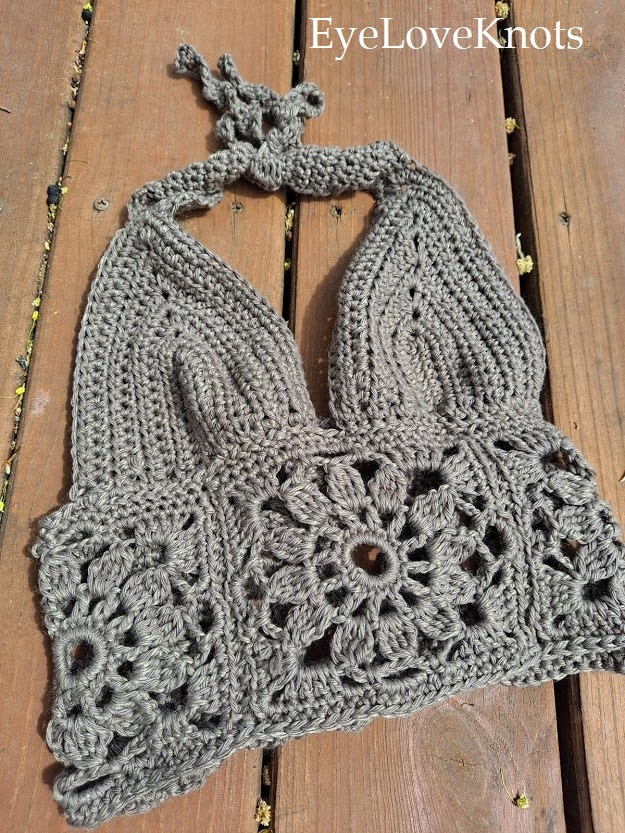 Ravelry: May Flowers Bralette pattern by Lambent Crochet