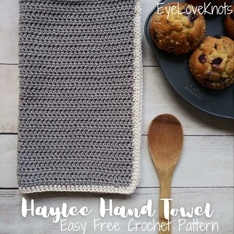 Easy Free Crochet Kitchen Dish Towel Pattern