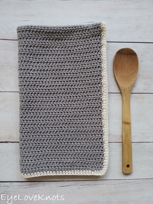 Free Crochet Pattern: Dishie Towel - Woods and Wool