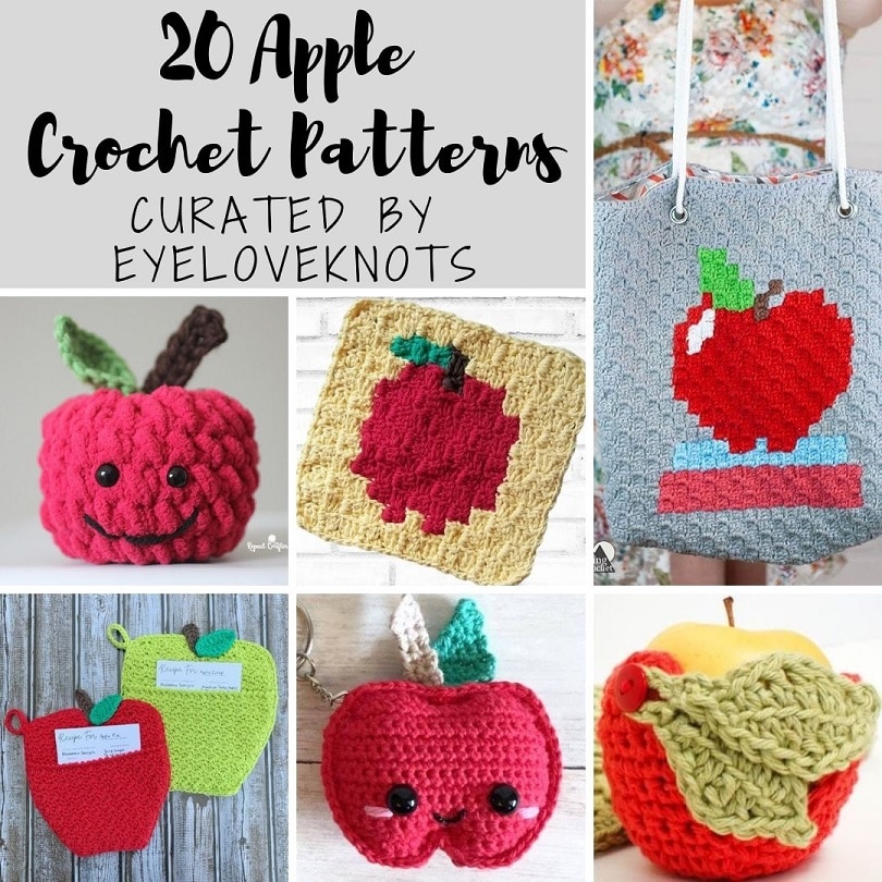 Easy Apple Crochet Tutorial for Beginners 