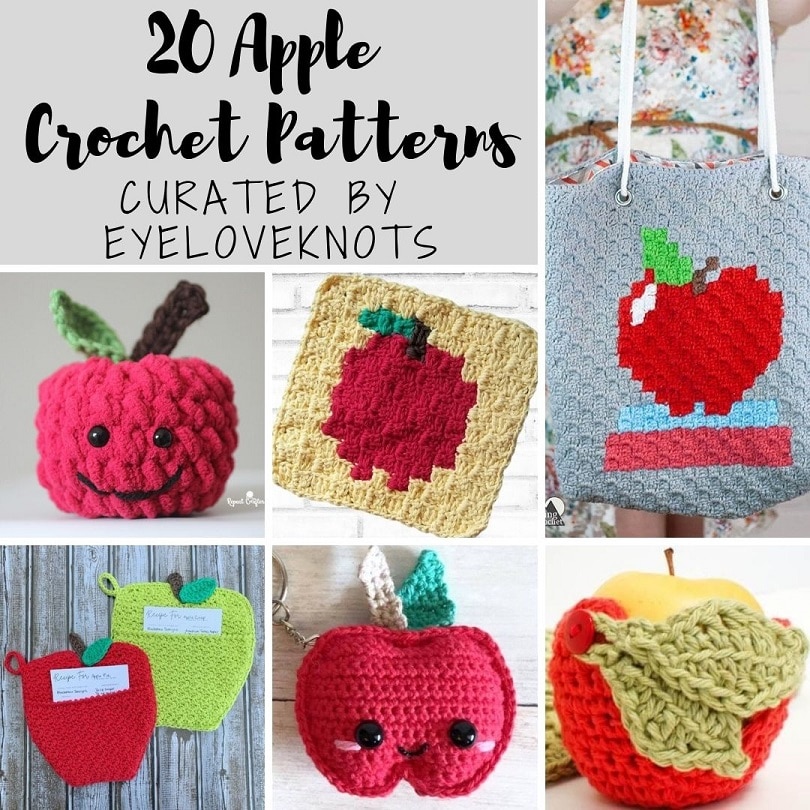 Crochet with Kate: Adorable Apple Cozies!