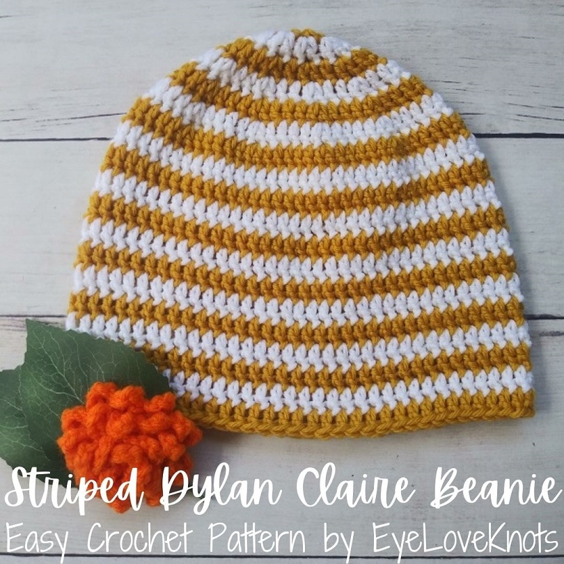 Mini Striped Pumpkin  22-Needle Knitting Machine Tutorial 