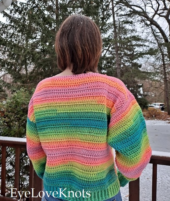 You Can Cope Sweater - Crochet Pattern Review - EyeLoveKnots