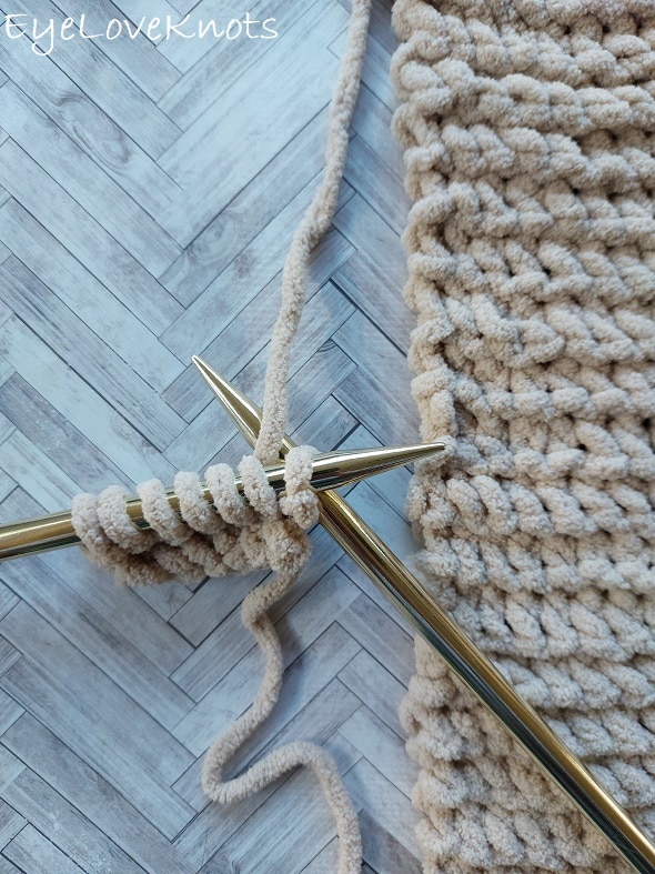 How to Knit Through the Back Loop - Photo Tutorial - EyeLoveKnots