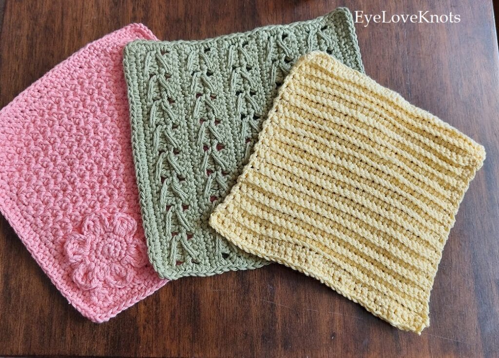 Simple Dishcloth Crochet Pattern: Quick and Easy - Annie Design