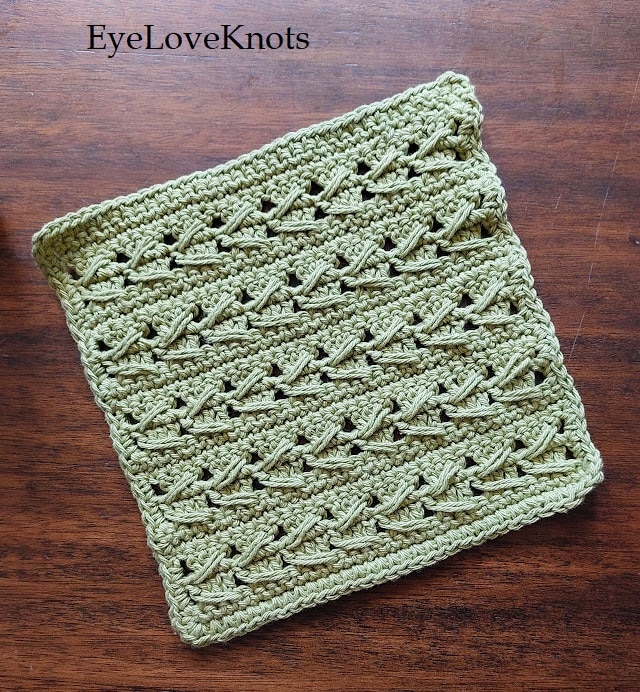 Simple Dishcloth Crochet Pattern: Quick and Easy - Annie Design