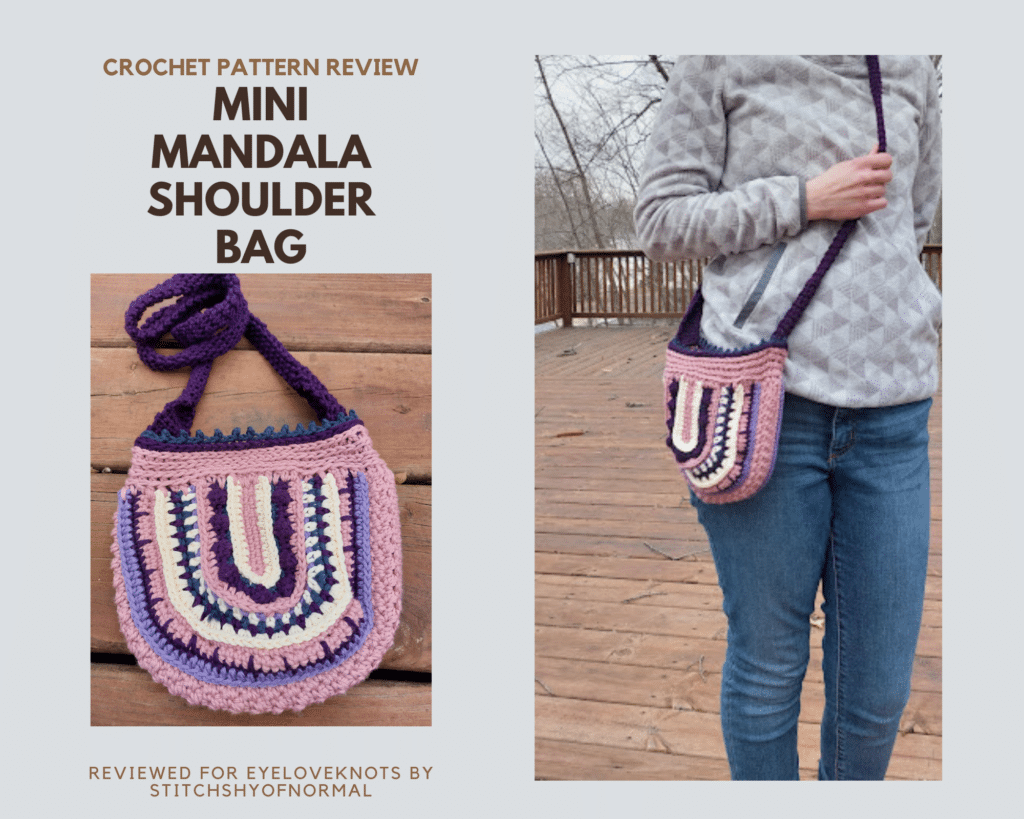 Crochet Mandala Shoulder Bag Crochet pattern by Rhinestone Mumma |  LoveCrafts