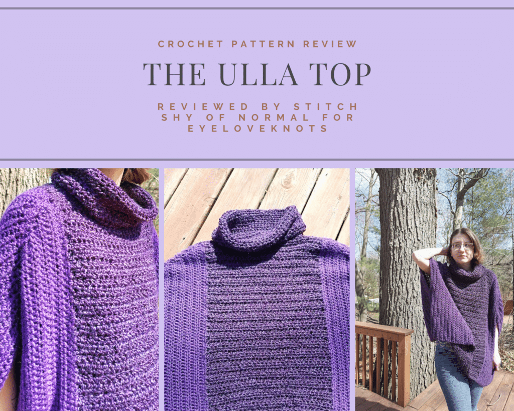 Ulla Top - Crochet Pattern Review - EyeLoveKnots