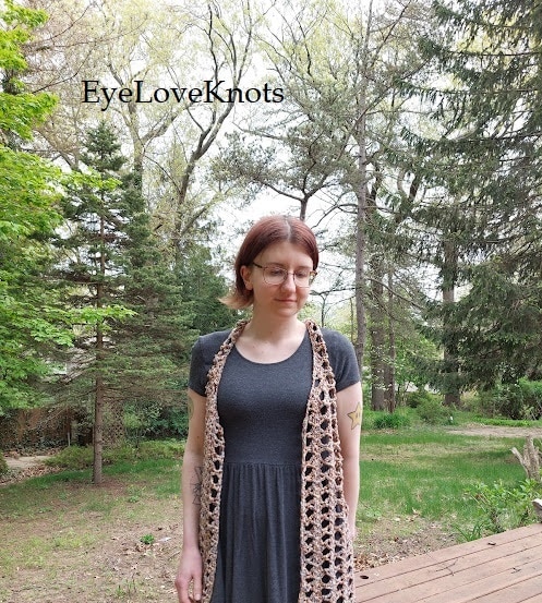 Weekend Snuggle Sweater - Crochet Pattern Review - EyeLoveKnots